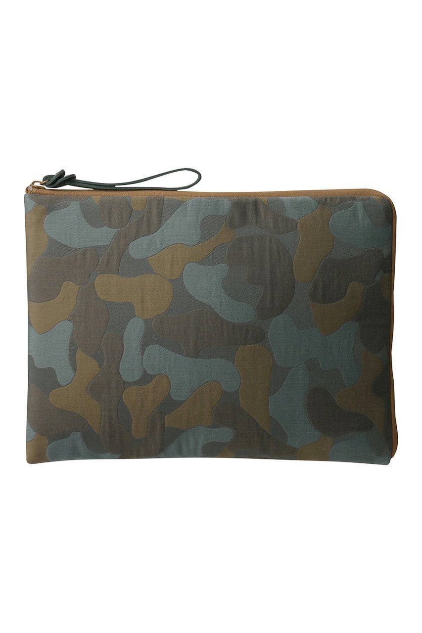 【ミナ ペルホネン/mina perhonen / MEN】のpc pal ケース(約32×24㎝)-sleeping flower- インテリア・キッズ・メンズ・レディースファッション・服の通販 founy(ファニー) 　ファッション　Fashion　メンズファッション　Fashion for Men　バッグ　Bags　クラッチ　Clutch, Clutch Bag　トラベル　Travel, Travel Gear　ビジネス 仕事 通勤　Business / Work / Commuting　カーキ|ID: prp329100002076169 ipo3291000000032780318