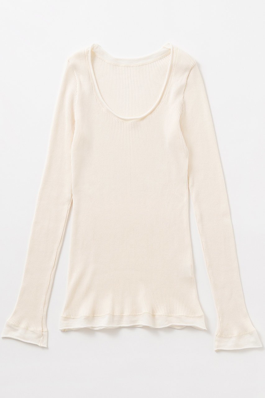 【プリスティン/PRISTINE】の長袖クルーネックPO 人気、トレンドファッション・服の通販 founy(ファニー) 　ファッション　Fashion　レディースファッション　WOMEN　トップス・カットソー　Tops/Tshirt　なめらか　Smooth　パジャマ　Pajamas　フィット　Fit　今季　This Season　定番　Standard　長袖　Long Sleeve　other-6|ID: prp329100002078613 ipo3291000000031376298