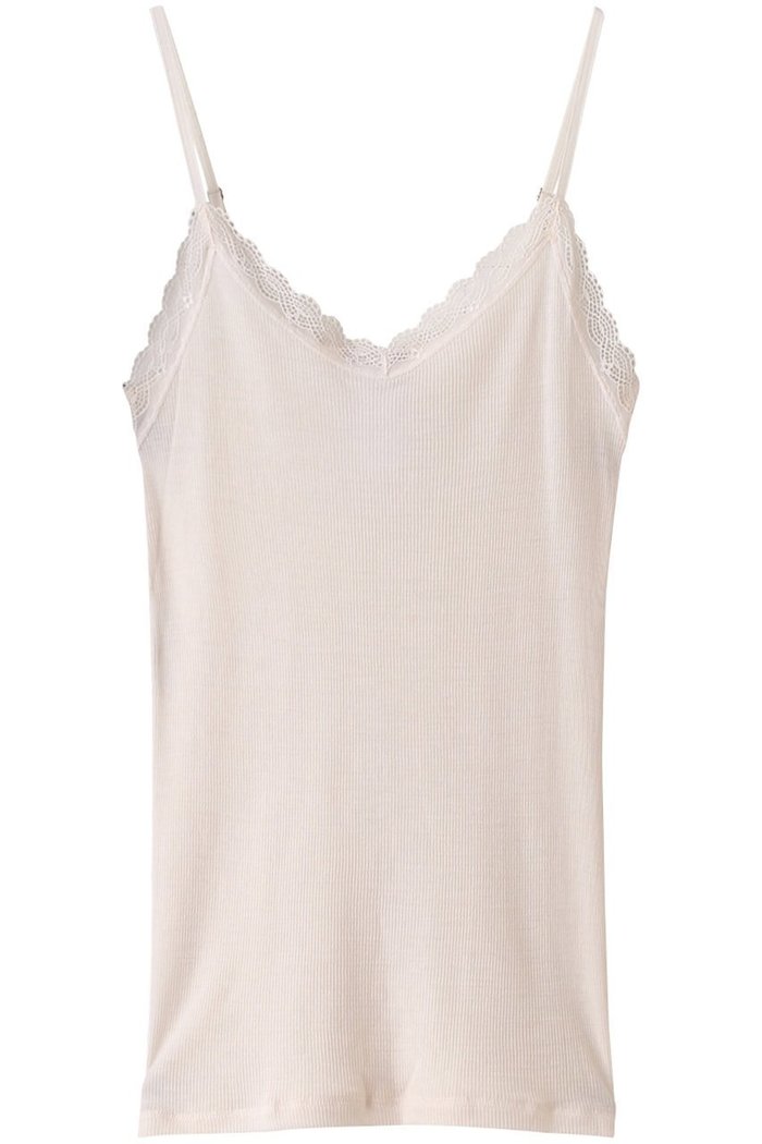 【ハンロ/HANRO】のWOOLEN LACEキャミソール インテリア・キッズ・メンズ・レディースファッション・服の通販 founy(ファニー) https://founy.com/ ファッション Fashion レディースファッション Fashion for Women 下着・ランジェリー Lingerie & Intimates その他ランジェリー・インナーアイテム Other Lingerie / Intimates インナー Innerwear キャミソール Camisole, Spaghetti Strap Top シルク Silk, 100% Silk トレンド Trend, Trending Now フィット Fit, Slim Fit ランジェリー Lingerie, Intimate Wear レース Lace, Lace Fabric エレガント 上品 Elegant 定番 Standard, Basic Item |ID: prp329100002086747 ipo3291000000036109377