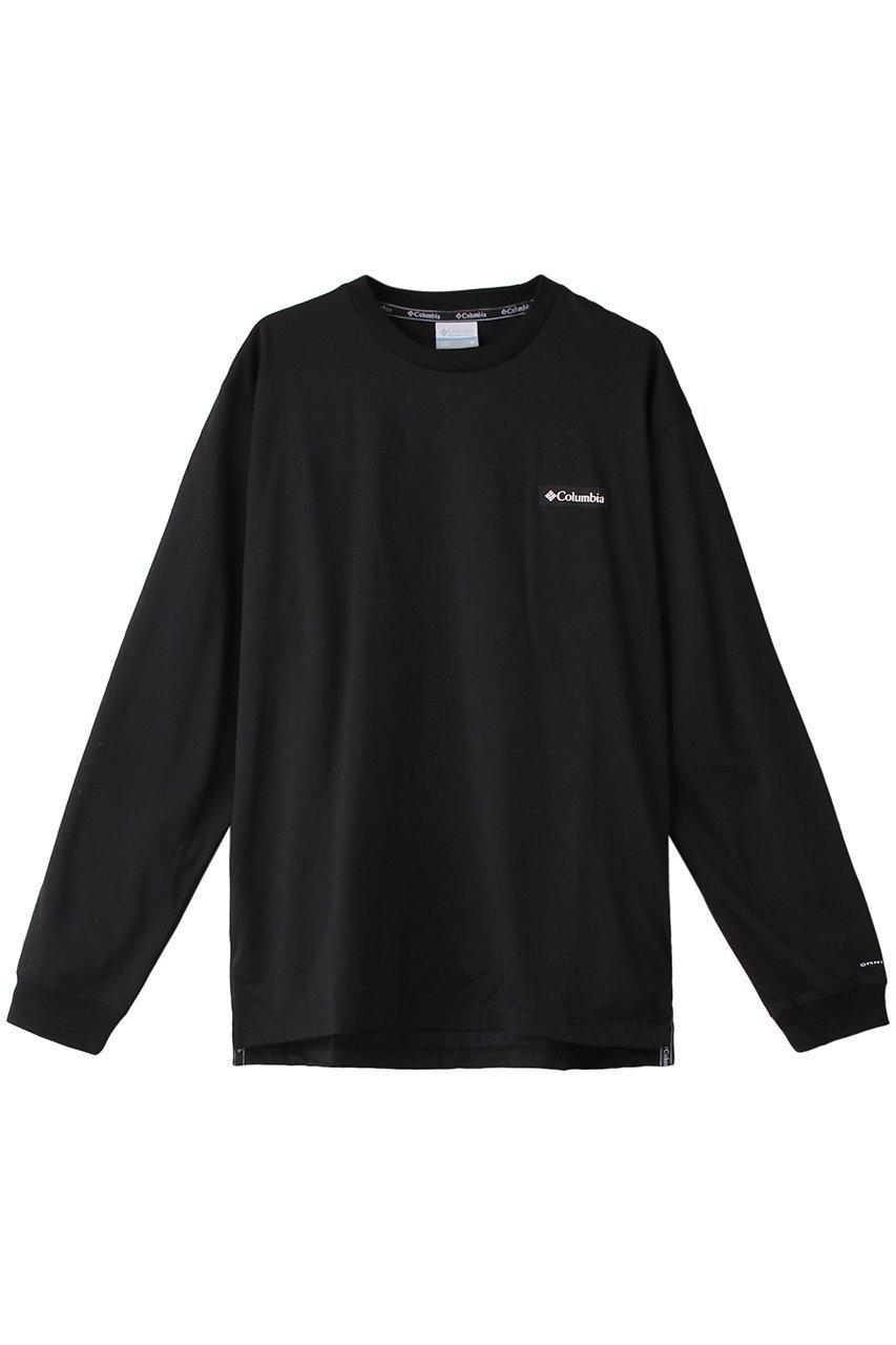 【コロンビア/Columbia / MEN】の【MEN】ロックトゥーブルックロングスリーブTシャツ インテリア・キッズ・メンズ・レディースファッション・服の通販 founy(ファニー) 　ファッション　Fashion　メンズファッション　Fashion for Men　トップス・カットソー　Cut & Sew Tops　メンズシャツ　Shirts　アウトドア　Outdoor Clothing　スポーツ　Sports, Activewear　スリーブ　Sleeve, Long Sleeve / Short Sleeve　ロング　Long, Long-Length　ブラック|ID: prp329100002089080 ipo3291000000032805967