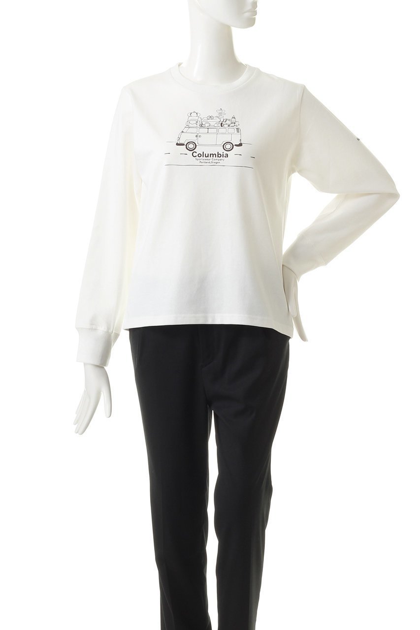 【コロンビア/Columbia】のウィメンズシカゴアベニューロングスリーブクルー 人気、トレンドファッション・服の通販 founy(ファニー) ファッション Fashion レディースファッション Fashion for Women トップス・カットソー Cut & Sew Tops スポーツウェア Functional & Stylish Sportswear スポーツ トップス Athletic Tops / Workout Tops / Training Shirts グラフィック Graphic, Graphic Design スポーツ Sports, Activewear プリント Print, Printed Pattern 長袖 Long Sleeve, Full Sleeve other-2|ID: prp329100002091028 ipo3291000000036147570