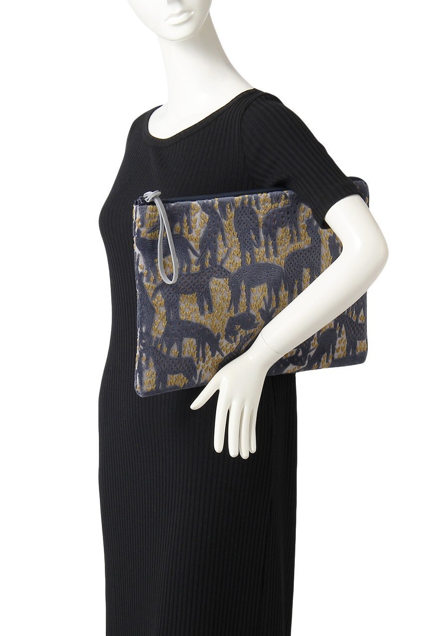 【ミナ ペルホネン/mina perhonen】のpc pal ケース(約39.5×28.5㎝)-unichorus- 人気、トレンドファッション・服の通販 founy(ファニー) 　ファッション　Fashion　レディースファッション　Fashion for Women　バッグ　Bags　ユニセックス　Unisex, Genderless　クラッチ　Clutch, Clutch Bag　ジャカード／ジャガード　Jacquard, Woven Pattern　ビジネス 仕事 通勤　Business / Work / Commuting　other-2|ID: prp329100002105599 ipo3291000000035486964