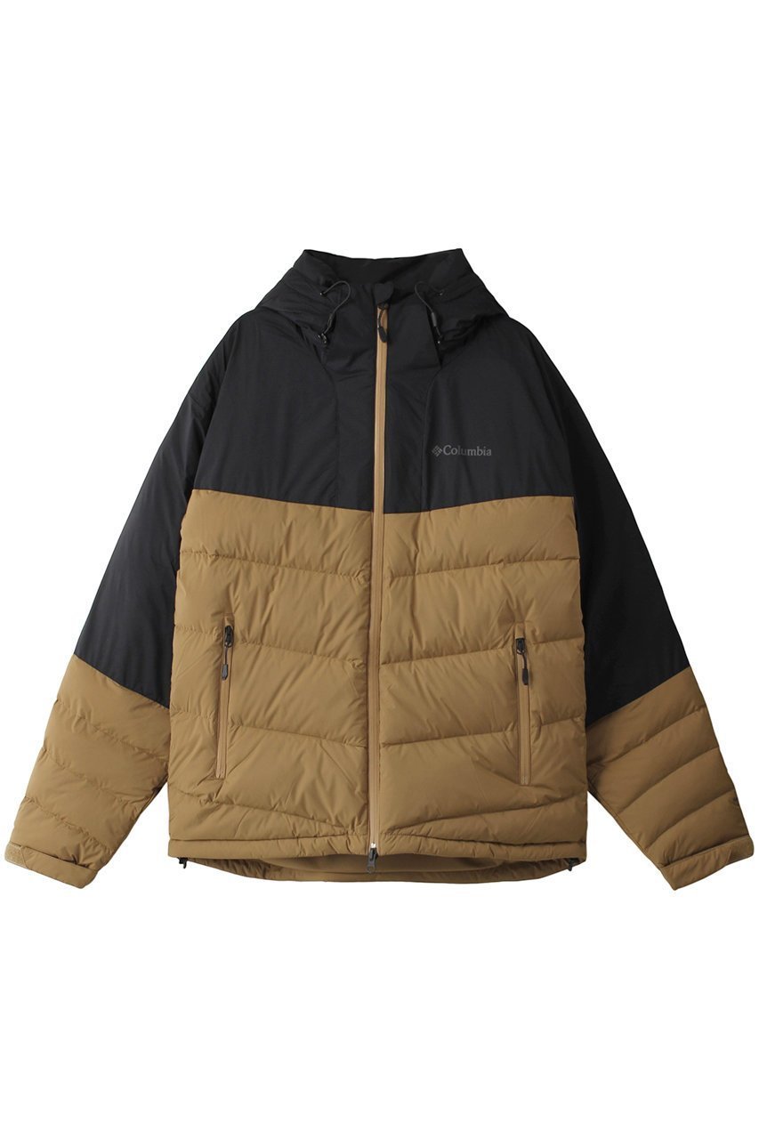 【コロンビア/Columbia / MEN】の【MEN】グレートヒルストレッチダウンジャケット インテリア・キッズ・メンズ・レディースファッション・服の通販 founy(ファニー) 　ファッション　Fashion　メンズファッション　Fashion for Men　アウター　Men's Coats Outerwear　ジャケット　Jacket, Outerwear　ストレッチ　Stretch, Stretchy Fabric　スポーツ　Sports, Activewear　ダウン　Down, Puffer　冬　Winter / This Winter　ブラウン×黒|ID: prp329100002107167 ipo3291000000035559250