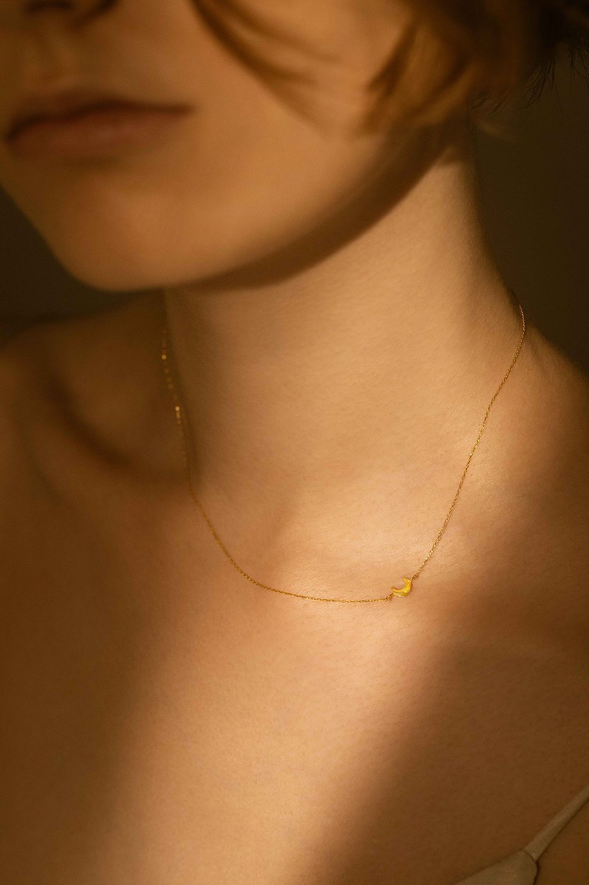 【ルボンボン/les bonbon】のmoonlight side ネックレス 人気、トレンドファッション・服の通販 founy(ファニー) 　ファッション　Fashion　レディースファッション　Fashion for Women　ジュエリー　Jewelry　ネックレス　Necklaces & Pendants　おすすめ　Recommended / Our Picks　ギフト プレゼント　Gift / Present　チェーン　Chain, Chain Strap　ネックレス　Necklace, Pendant Necklace　モチーフ　Motif, Design Theme　エレガント 上品　Elegant　other-2|ID: prp329100002107824 ipo3291000000035726454