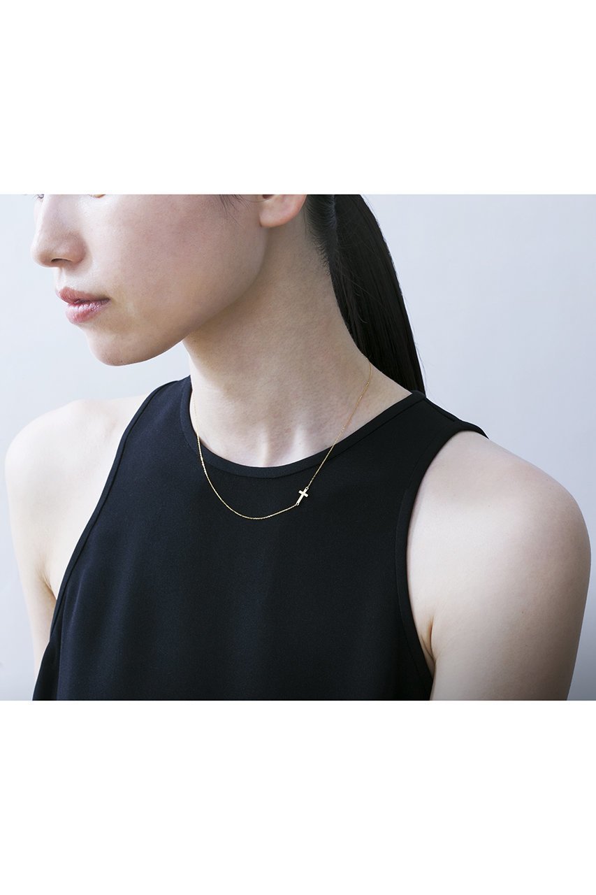 【ルボンボン/les bonbon】のcross side ネックレス 人気、トレンドファッション・服の通販 founy(ファニー) 　ファッション　Fashion　レディースファッション　Fashion for Women　ジュエリー　Jewelry　ネックレス　Necklaces & Pendants　チェーン　Chain, Chain Strap　ドレス　Dress, One-Piece　ネックレス　Necklace, Pendant Necklace　バランス　Balance, Style Balance　エレガント 上品　Elegant　再入荷　Restock / Back in Stock　other-2|ID: prp329100002107826 ipo3291000000035567609