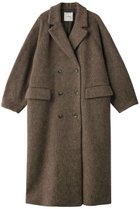 【クラネ/CLANE】のDOUBLE WOOL LONG COAT / コート BROWN|ID: prp329100002113665 ipo3291000000032916825