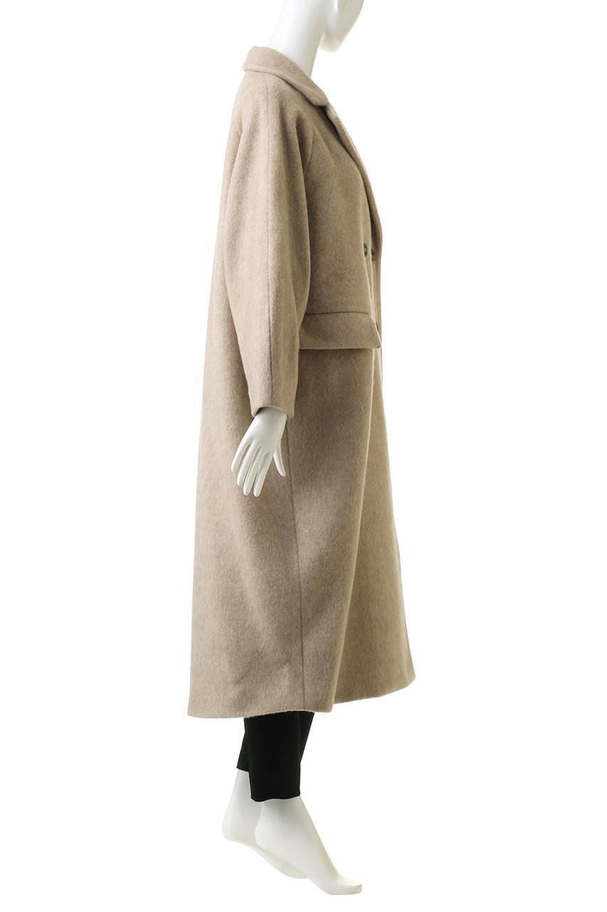 【クラネ/CLANE】のDOUBLE WOOL LONG COAT / コート 大人の最旬トレンドファッション＆コーディネート founy(ファウニー) 　ファッション　Fashion　レディースファッション　Fashion for Women　アウター　Coat / Outerwear Collection　コート・ロングコート・ピーコート　Long Coats, Peacoats & More　シンプル　Simple, Minimal　スタンド　Stand Collar, Upright Stand　ロング　Long, Long-Length　冬　Winter / This Winter　other-3|ID: prp329100002113665 ipo3291000000036758172