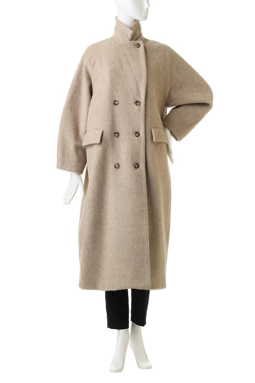 【クラネ/CLANE】のDOUBLE WOOL LONG COAT / コート 大人の最旬トレンドファッション＆コーディネート founy(ファウニー) 　ファッション　Fashion　レディースファッション　Fashion for Women　アウター　Coat / Outerwear Collection　コート・ロングコート・ピーコート　Long Coats, Peacoats & More　シンプル　Simple, Minimal　スタンド　Stand Collar, Upright Stand　ロング　Long, Long-Length　冬　Winter / This Winter　other-7|ID: prp329100002113665 ipo3291000000036758176