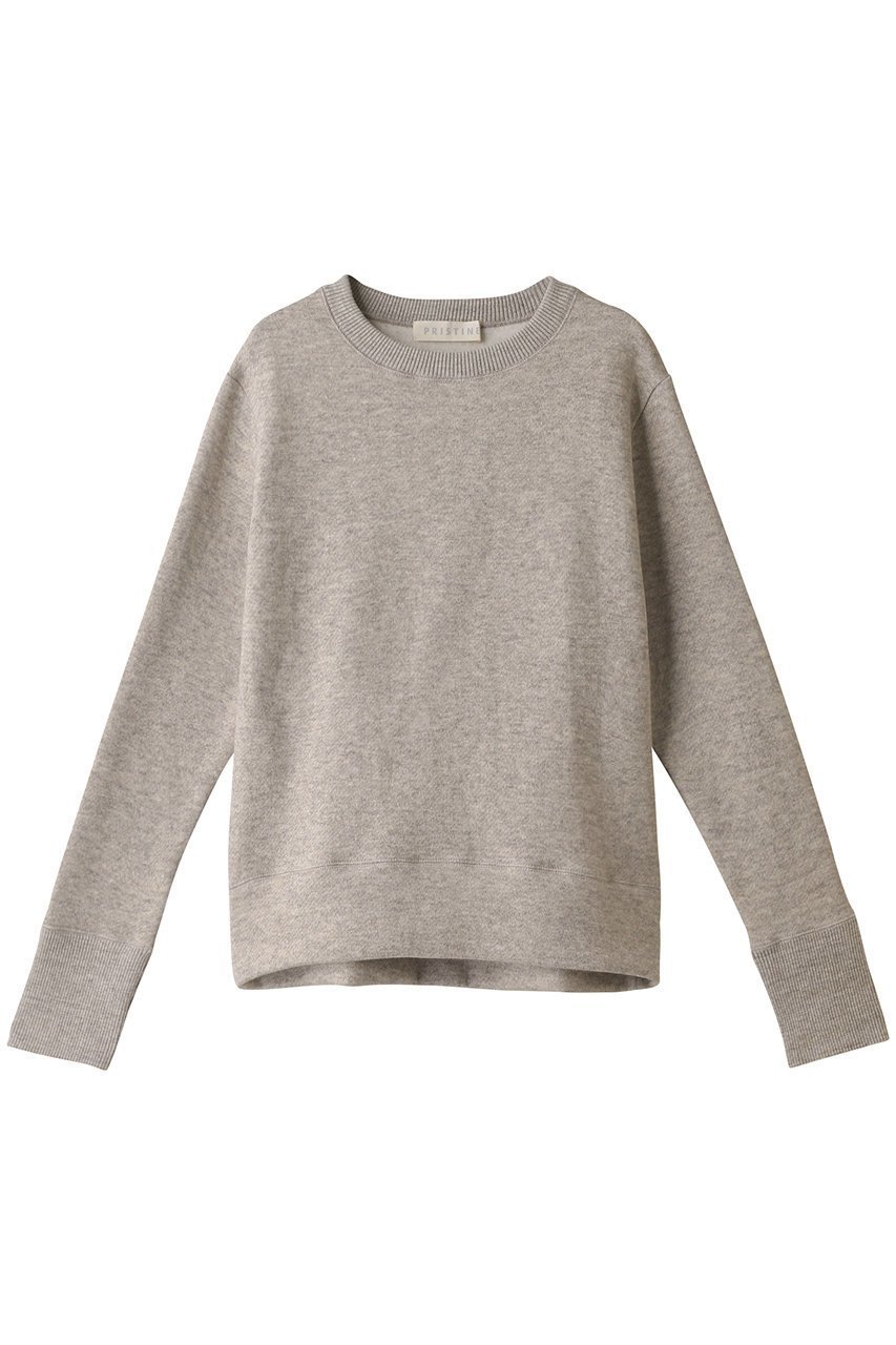 【プリスティン/PRISTINE】のヤク裏毛トレーナー 人気、トレンドファッション・服の通販 founy(ファニー) 　ファッション　Fashion　レディースファッション　Fashion for Women　トップス・カットソー　Cut & Sew Tops　シャツ・ブラウス・オフィスカジュアル　Elegant Blouses & Button-Ups　ロングTシャツ・Tシャツ　Longline T-Shirts & Tees　カットソー・ベーシックTシャツ　Cut-and-Sewn Tops / Stretch Tees & Basics　おすすめ　Recommended / Our Picks　スリーブ　Sleeve, Long Sleeve / Short Sleeve　セットアップ　Set-Up, Coordinated Outfit　トレーナー　Sweatshirt, Trainer　リラックス　Relax, Relaxed Fit　ロング　Long, Long-Length　 other-1|ID: prp329100002128275 ipo3291000000035809624