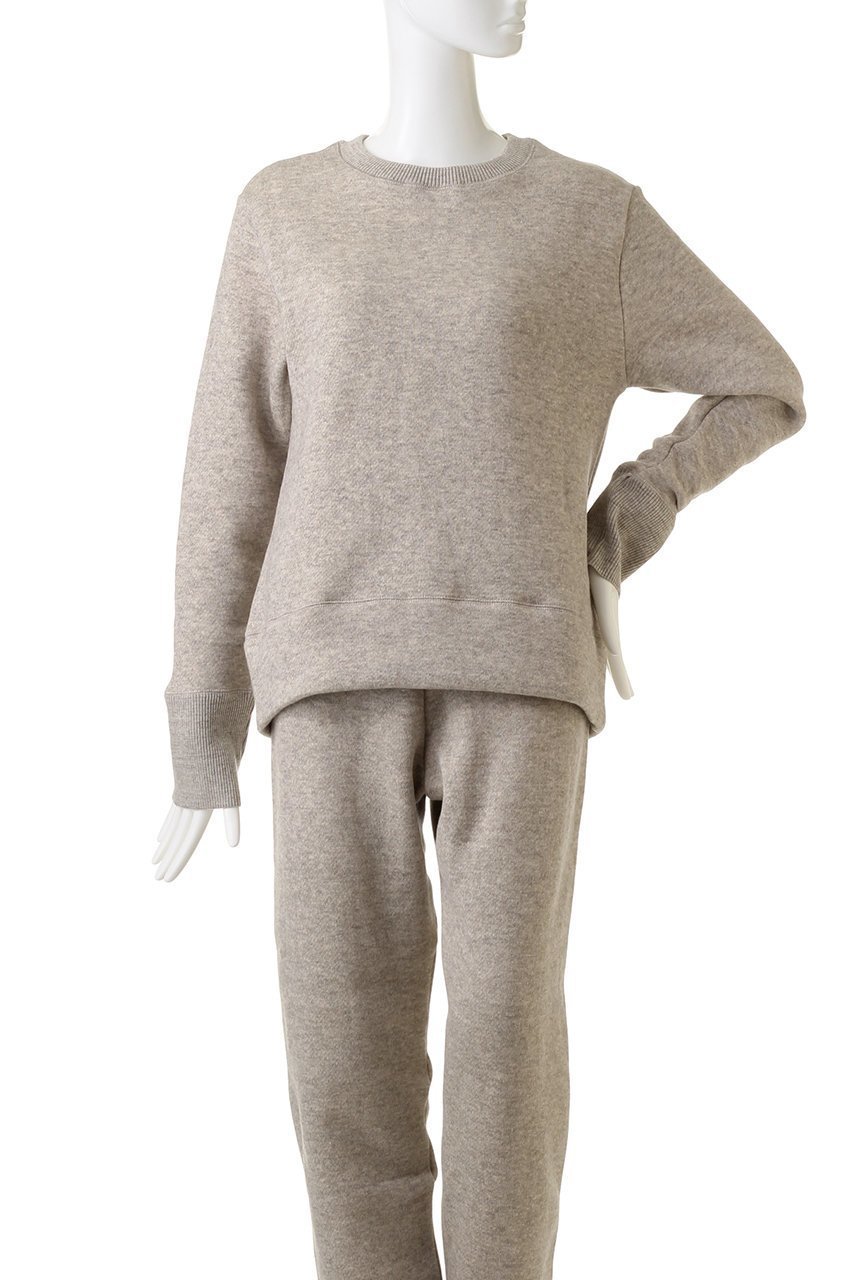 【プリスティン/PRISTINE】のヤク裏毛トレーナー 人気、トレンドファッション・服の通販 founy(ファニー) 　ファッション　Fashion　レディースファッション　Fashion for Women　トップス・カットソー　Cut & Sew Tops　シャツ・ブラウス・オフィスカジュアル　Elegant Blouses & Button-Ups　ロングTシャツ・Tシャツ　Longline T-Shirts & Tees　カットソー・ベーシックTシャツ　Cut-and-Sewn Tops / Stretch Tees & Basics　おすすめ　Recommended / Our Picks　スリーブ　Sleeve, Long Sleeve / Short Sleeve　セットアップ　Set-Up, Coordinated Outfit　トレーナー　Sweatshirt, Trainer　リラックス　Relax, Relaxed Fit　ロング　Long, Long-Length　other-2|ID: prp329100002128275 ipo3291000000035809627