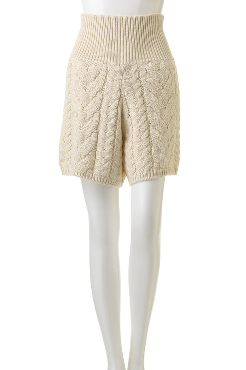 【プリスティン/PRISTINE】のウールコットンケーブル柄ショートパンツ 人気、トレンドファッション・服の通販 founy(ファニー) ファッション Fashion レディースファッション Fashion for Women パンツ Pants & Trousers ショートパンツ・ハーフパンツ High-Waisted & Relaxed Shorts おすすめ Recommended / Our Picks ショート Short, Short Length セットアップ Set-Up, Coordinated Outfit セーター Sweater, Knitwear ベスト Vest, Waistcoat other-2|ID: prp329100002128276 ipo3291000000035946019