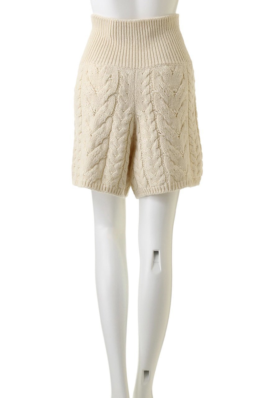 【プリスティン/PRISTINE】のウールコットンケーブル柄ショートパンツ 人気、トレンドファッション・服の通販 founy(ファニー) ファッション Fashion レディースファッション Fashion for Women パンツ Pants & Trousers ショートパンツ・ハーフパンツ High-Waisted & Relaxed Shorts おすすめ Recommended / Our Picks ショート Short, Short Length セットアップ Set-Up, Coordinated Outfit セーター Sweater, Knitwear ベスト Vest, Waistcoat other-4|ID: prp329100002128276 ipo3291000000035946021