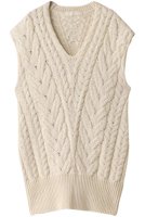 【プリスティン/PRISTINE】のウールコットンケーブル柄ベスト 人気、トレンドファッション・服の通販 founy(ファニー) ファッション Fashion レディースファッション Fashion for Women トップス・カットソー Cut & Sew Tops ニット Knit Tops & Sweaters ベスト&ジレ / 重ね着スタイル Vests & Gilets カジュアルプルオーバー・ニットトップス Pullovers & Knit Tops / Casual Pullovers ベスト Vest, Waistcoat ロング Long, Long-Length |ID:prp329100002128277