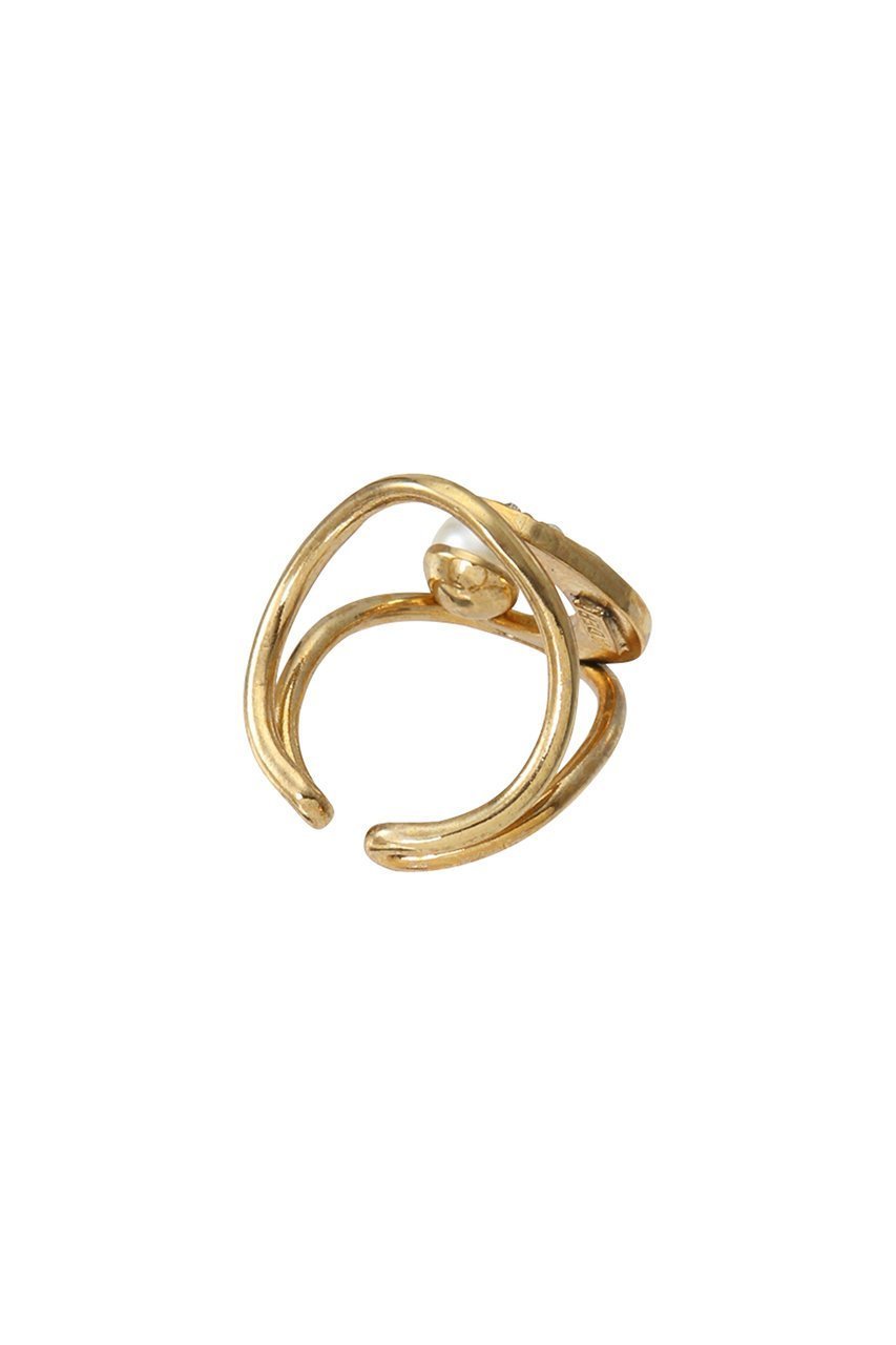 【アデル ビジュー/ADER bijoux】のMOON パールリング 人気、トレンドファッション・服の通販 founy(ファニー) 　ファッション　Fashion　レディースファッション　Fashion for Women　ジュエリー　Jewelry　おすすめ　Recommended / Our Picks　セットアップ　Set-Up, Coordinated Outfit　パール　Pearl, Pearl Accent　モチーフ　Motif, Design Theme　other-2|ID: prp329100002136445 ipo3291000000035579430