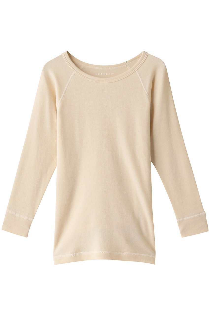 【プリスティン/PRISTINE】のパンケーキラグラン9分袖 インテリア・キッズ・メンズ・レディースファッション・服の通販 founy(ファニー) ファッション Fashion レディースファッション Fashion for Women トップス・カットソー Cut & Sew Tops インナー Innerwear シンプル Simple, Minimal パジャマ Pajamas, Sleepwear 冬 Winter / This Winter ナチュラル|ID: prp329100002136461 ipo3291000000032834419