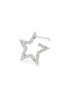 【オー/oeau】の【受注生産】Karma ピアス(small falling star×diamond) 人気、トレンドファッション・服の通販 founy(ファニー) ファッション Fashion レディースファッション Fashion for Women ジュエリー Jewelry ファッションリング Fashion Rings イヤリング・フープ・ドロップタイプ Hoop, Drop & Clip Earrings おすすめ Recommended / Our Picks イヤリング Earrings ダイヤモンド Diamond, Brilliant Cut 片耳 One-Ear, Single Earring |ID:prp329100002140501