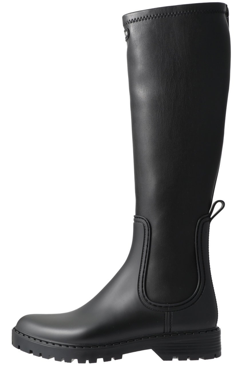 【エスメラルダ/Esmeralda】の【UNISA】ロングレインブーツ インテリア・キッズ・メンズ・レディースファッション・服の通販 founy(ファニー) 　ファッション　Fashion　レディースファッション　Fashion for Women　おすすめ　Recommended / Our Picks　ストレッチ　Stretch, Stretchy Fabric　バランス　Balance, Style Balance　フィット　Fit, Slim Fit　ロング　Long, Long-Length　ブラック|ID: prp329100002148097 ipo3291000000035514474