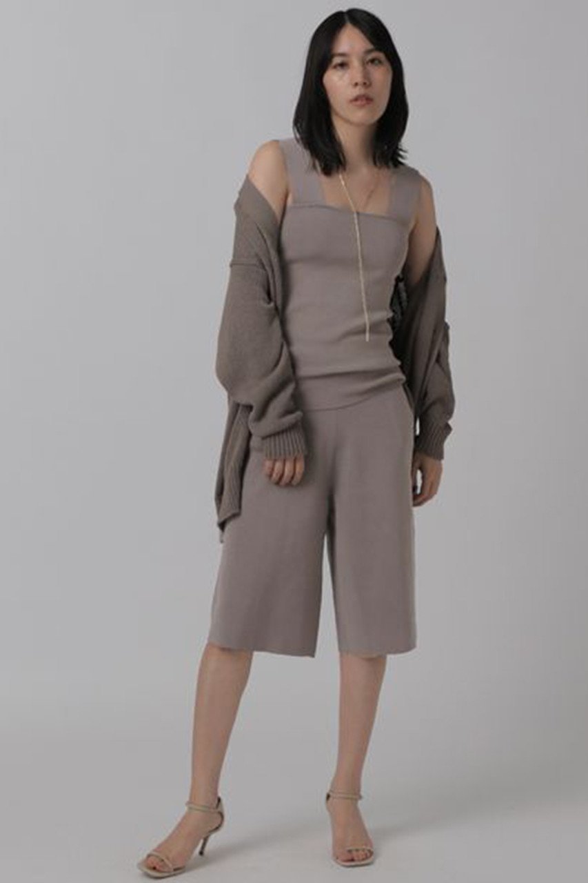 【カオス/Chaos】のシルクコンニットタンク 人気、トレンドファッション・服の通販 founy(ファニー) 　ファッション　Fashion　レディースファッション　Fashion for Women　トップス・カットソー　Cut & Sew Tops　ニット　Knit Tops & Sweaters　キャミソール&ノースリーブ　Camisoles & Sleeveless Tops　シャツ・ブラウス・オフィスカジュアル　Elegant Blouses & Button-Ups　ロングTシャツ・Tシャツ　Longline T-Shirts & Tees　カットソー・ベーシックTシャツ　Cut-and-Sewn Tops / Stretch Tees & Basics　キャミソール　Camisole, Spaghetti Strap Top　シルク　Silk, 100% Silk　ストレッチ　Stretch, Stretchy Fabric　セットアップ　Set-Up, Coordinated Outfit　タンク　Tank Top, Sleeveless Top　ラップ　Wrap, Wrap Design　エレガント 上品　Elegant　定番　Standard, Basic Item　other-3|ID: prp329100002150548 ipo3291000000033654747