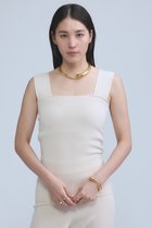 【カオス/Chaos】のシルクコンニットタンク クリーム|ID: prp329100002150548 ipo3291000000035116683