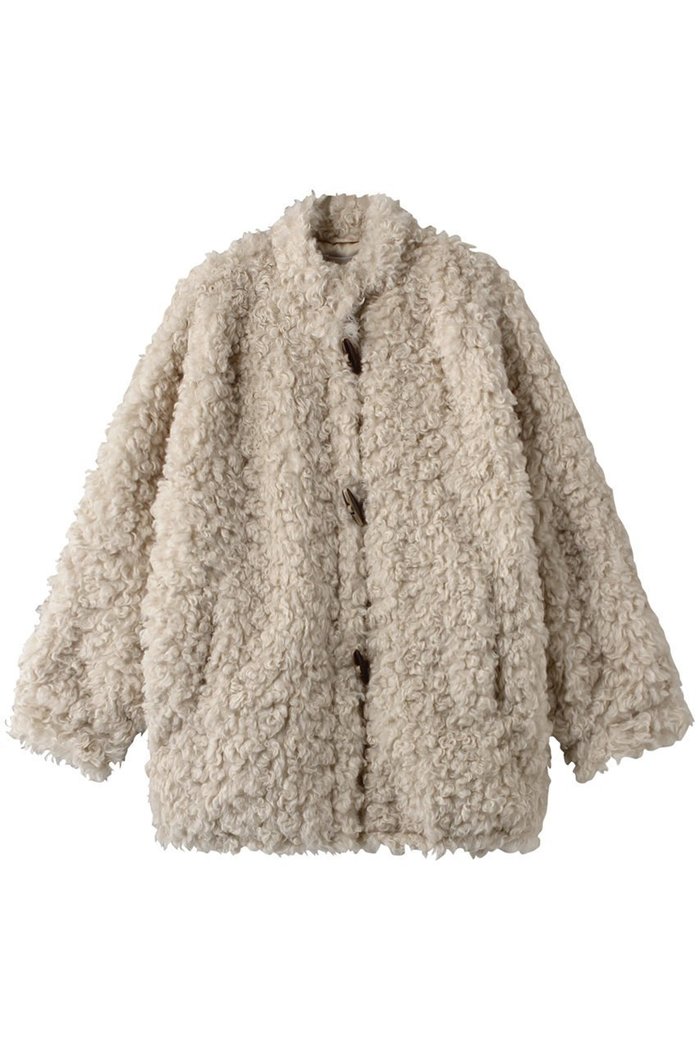【クラネ/CLANE】のCURL FUR SHORT COAT / コート インテリア・キッズ・メンズ・レディースファッション・服の通販 founy(ファニー) https://founy.com/ ファッション Fashion レディースファッション Fashion for Women アウター Coat / Outerwear Collection コート・ロングコート・ピーコート Long Coats, Peacoats & More ショート Short, Short Length シンプル Simple, Minimal モコモコ Fuzzy, Fluffy |ID: prp329100002156287 ipo3291000000032916923
