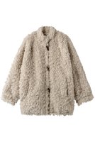【クラネ/CLANE】のCURL FUR SHORT COAT / コート 人気、トレンドファッション・服の通販 founy(ファニー) ファッション Fashion レディースファッション Fashion for Women アウター Coat / Outerwear Collection コート・ロングコート・ピーコート Long Coats, Peacoats & More ショート Short, Short Length シンプル Simple, Minimal モコモコ Fuzzy, Fluffy |ID:prp329100002156287