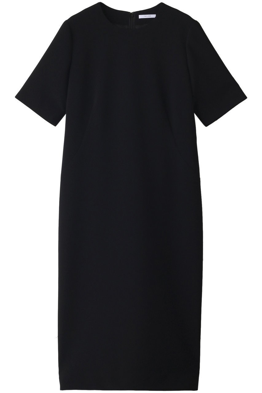 【ザ ライナー/THE LINER】のI-ラインドレス インテリア・キッズ・メンズ・レディースファッション・服の通販 founy(ファニー) 　ファッション　Fashion　レディースファッション　Fashion for Women　ワンピース　Dresses　フォーマル・パーティードレス・結婚式用ドレス　Elegant & Casual Dresses　チュニック　Tunic Tops & Dresses　エレガント 上品　Elegant　シンプル　Simple, Minimal　スマート　Smart, Elegant　チュニック　Tunic, Long Top　ドレス　Dress, One-Piece　ブラック|ID: prp329100002177346 ipo3291000000035673726