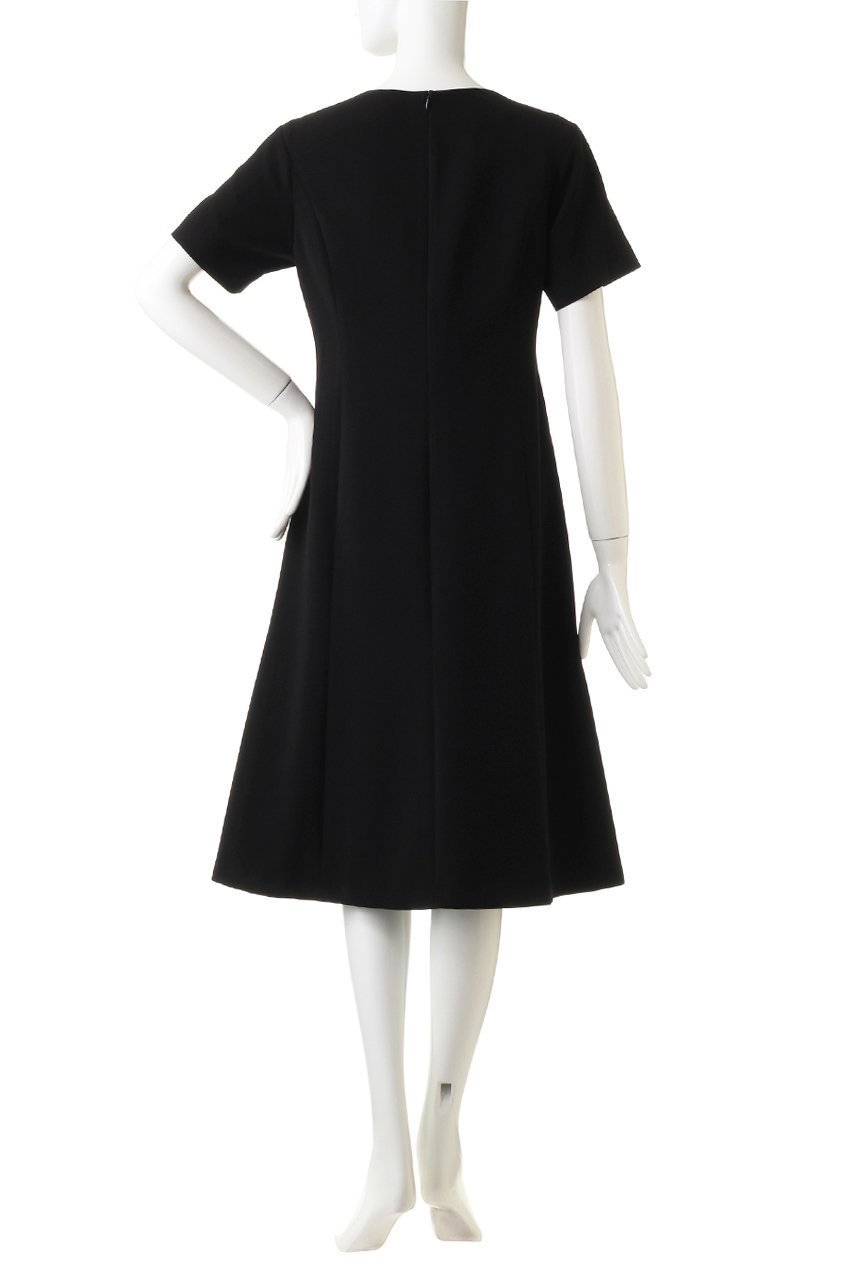 【ザ ライナー/THE LINER】のスライトリーフレアドレス 人気、トレンドファッション・服の通販 founy(ファニー) 　ファッション　Fashion　レディースファッション　Fashion for Women　ワンピース　Dresses　フォーマル・パーティードレス・結婚式用ドレス　Elegant & Casual Dresses　チュニック　Tunic Tops & Dresses　おすすめ　Recommended / Our Picks　エレガント 上品　Elegant　チュニック　Tunic, Long Top　ドロップ　Drop Shoulder, Dropped Style　フレア　Flare, Flared　other-4|ID: prp329100002177347 ipo3291000000032918361