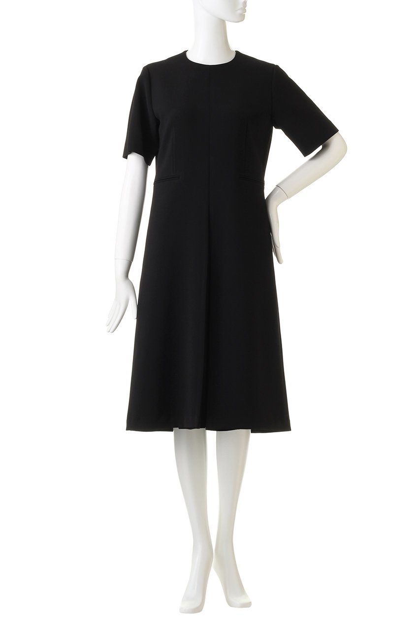 【ザ ライナー/THE LINER】のボックスタックドレス 人気、トレンドファッション・服の通販 founy(ファニー) 　ファッション　Fashion　レディースファッション　Fashion for Women　ワンピース　Dresses　フォーマル・パーティードレス・結婚式用ドレス　Elegant & Casual Dresses　チュニック　Tunic Tops & Dresses　オケージョン　Occasion Wear　ジャケット　Jacket, Outerwear　チュニック　Tunic, Long Top　ドレス　Dress, One-Piece　ネックレス　Necklace, Pendant Necklace　プリーツ　Pleats, Pleated　ボックス　Boxy, Box Shape　エレガント 上品　Elegant　切替　Switching, Contrast Panel　other-2|ID: prp329100002177349 ipo3291000000032918503