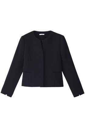 【ザ ライナー/THE LINER】のクルーVネックジャケット 人気、トレンドファッション・服の通販 founy(ファニー) ファッション Fashion レディースファッション Fashion for Women アウター Coat / Outerwear Collection レディースジャケット・軽アウター Jackets ジャケット Jacket, Outerwear スリット Slit, Slit Detail セパレート Separate, Two-Piece バランス Balance, Style Balance ボトム Bottoms, Lower Wear ポケット Pocket, Pocket Detail |ID:prp329100002177351