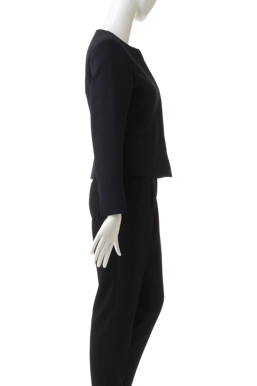 【ザ ライナー/THE LINER】のクルーVネックジャケット 人気、トレンドファッション・服の通販 founy(ファニー) 　ファッション　Fashion　レディースファッション　Fashion for Women　アウター　Coat / Outerwear Collection　レディースジャケット・軽アウター　Jackets　ジャケット　Jacket, Outerwear　スリット　Slit, Slit Detail　セパレート　Separate, Two-Piece　バランス　Balance, Style Balance　ボトム　Bottoms, Lower Wear　ポケット　Pocket, Pocket Detail　other-3|ID: prp329100002177351 ipo3291000000036758928