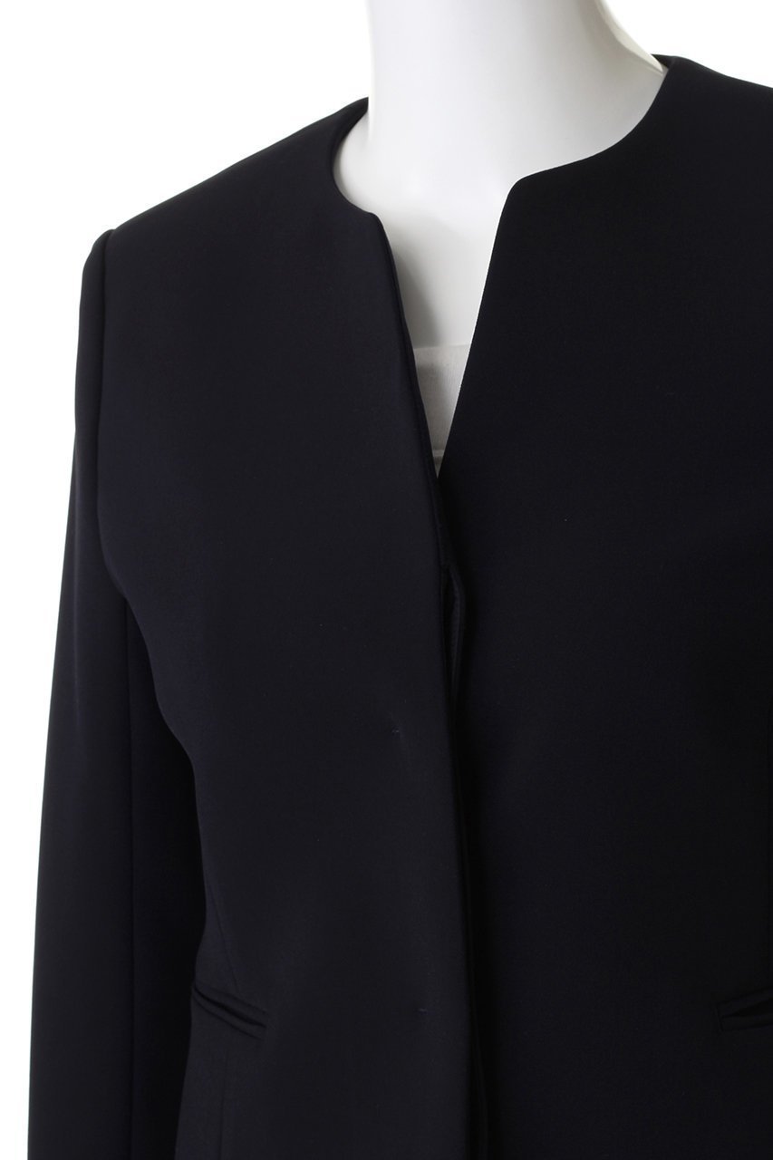 【ザ ライナー/THE LINER】のクルーVネックジャケット 人気、トレンドファッション・服の通販 founy(ファニー) 　ファッション　Fashion　レディースファッション　Fashion for Women　アウター　Coat / Outerwear Collection　レディースジャケット・軽アウター　Jackets　ジャケット　Jacket, Outerwear　スリット　Slit, Slit Detail　セパレート　Separate, Two-Piece　バランス　Balance, Style Balance　ボトム　Bottoms, Lower Wear　ポケット　Pocket, Pocket Detail　other-5|ID: prp329100002177351 ipo3291000000036758930