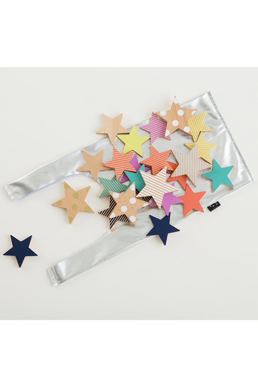 【キコ アンド ジジ/kiko+ & gg / GOODS】の【KIDS】tanabata cookies(タナバタクッキー) 人気、トレンドファッション・服の通販 founy(ファニー) 　イエロー　Yellow　オレンジ　Orange　シルバー　Silver, Metallic Silver　ストライプ　Stripe, Striped Pattern　パステル　Pastel, Soft Color　人気　Popular, Best Seller　other-3|ID: prp329100002179485 ipo3291000000036246605