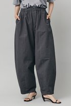 【カレンソロジー/Curensology】のコットンリネンドロストパンツ グレー|ID: prp329100002187324 ipo3291000000032830252