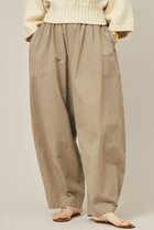 【カレンソロジー/Curensology】のコットンリネンドロストパンツ トープ|ID: prp329100002187324 ipo3291000000032830253