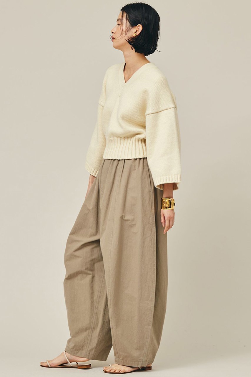 【カレンソロジー/Curensology】のコットンリネンドロストパンツ 人気、トレンドファッション・服の通販 founy(ファニー) 　ファッション　Fashion　レディースファッション　Fashion for Women　パンツ　Pants & Trousers　バランス　Balance, Style Balance　フィット　Fit, Slim Fit　ミリタリー　Military, Army Style　リネン　Linen, Linen Fabric　other-3|ID: prp329100002187324 ipo3291000000032830257