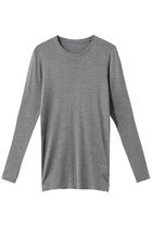 【プレインピープル/PLAIN PEOPLE】のシルクカシミヤフライスクルーネック 人気、トレンドファッション・服の通販 founy(ファニー) ファッション Fashion レディースファッション Fashion for Women トップス・カットソー Cut & Sew Tops ニット Knit Tops & Sweaters カジュアルプルオーバー・ニットトップス Pullovers & Knit Tops / Casual Pullovers シルク Silk, 100% Silk シンプル Simple, Minimal エレガント 上品 Elegant 定番 Standard, Basic Item thumbnail ライトグレー|ID: prp329100002187345 ipo3291000000033705716
