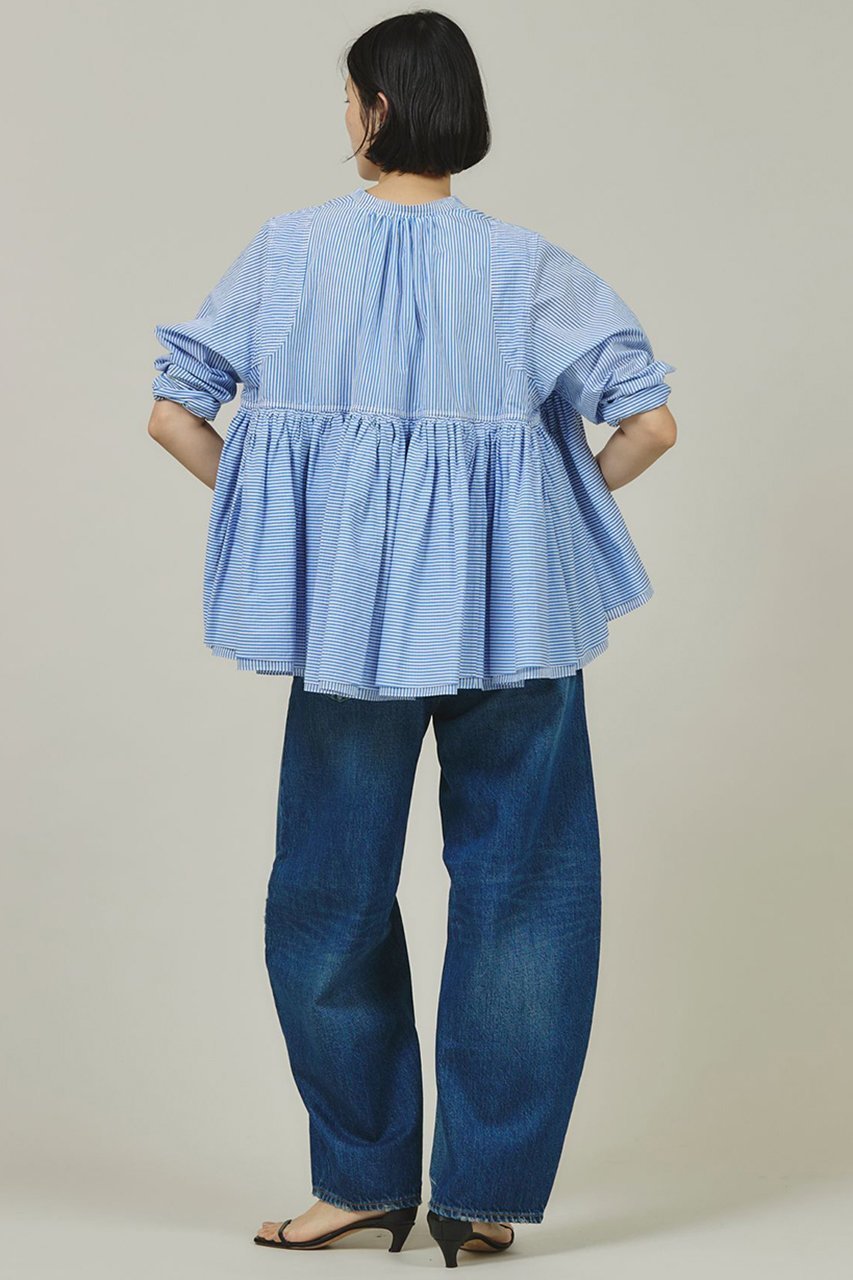【カレンソロジー/Curensology】の〈&RC〉カーヴィーデニムパンツ 人気、トレンドファッション・服の通販 founy(ファニー) 　ファッション　Fashion　レディースファッション　Fashion for Women　パンツ　Pants & Trousers　デニムパンツ・ジーンズ・美脚デニム　Denim Jeans & Pants　ショート　Short, Short Length　ダメージ　Distressed, Destroyed　デニム　Denim, Jeans Material　トレンド　Trend, Trending Now　バルーン　Balloon, Balloon Silhouette　パターン　Pattern, Design Print　ワイド　Wide, Wide Fit　おすすめ　Recommended / Our Picks　other-6|ID: prp329100002189017 ipo3291000000033705892