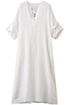 【ティッカ/TICCA】のリネンツイストスリーブワンピース ホワイト|ID: prp329100002202977 ipo3291000000036686667
