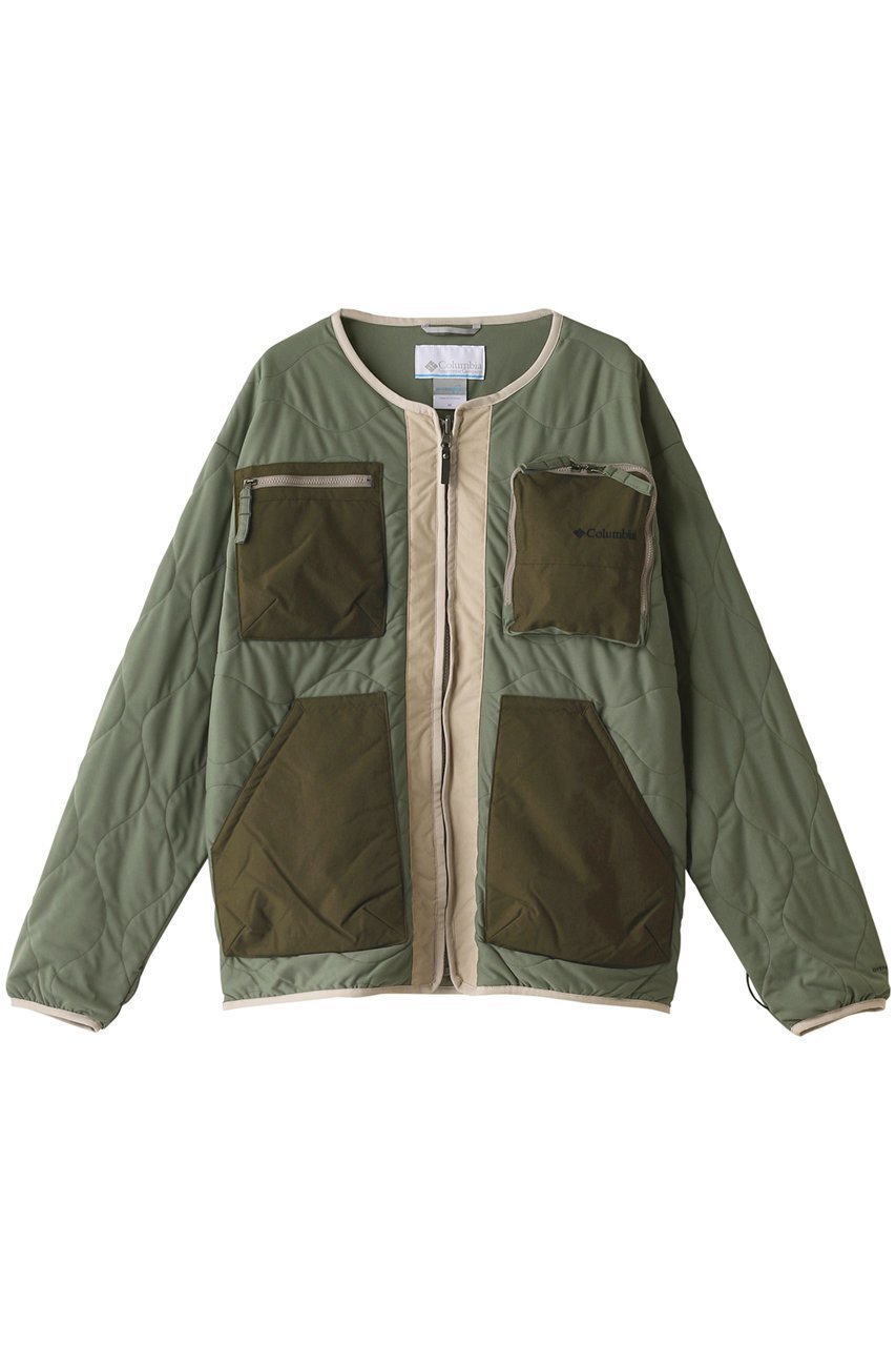 【コロンビア/Columbia / MEN】の【MEN】グッドラックジャーニーインシュレイティッドカーディガン インテリア・キッズ・メンズ・レディースファッション・服の通販 founy(ファニー) 　ファッション　Fashion　メンズファッション　Fashion for Men　アウター　Men's Coats Outerwear　アウトドア　Outdoor Clothing　カーディガン　Cardigan, Knitwear　キルティング　Quilted, Quilting　ジャケット　Jacket, Outerwear　ストレッチ　Stretch, Stretchy Fabric　スポーツ　Sports, Activewear　カーキ|ID: prp329100002211010 ipo3291000000032805791