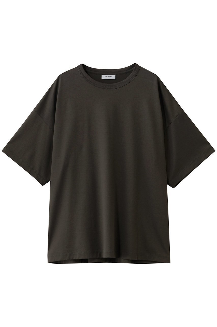 【ザ リラクス/THE RERACS】の【UNISEX】オーバーサイズTシャツ インテリア・キッズ・メンズ・レディースファッション・服の通販 founy(ファニー) ファッション Fashion レディースファッション Fashion for Women トップス・カットソー Cut & Sew Tops シャツ・ブラウス・オフィスカジュアル Elegant Blouses & Button-Ups ロングTシャツ・Tシャツ Longline T-Shirts & Tees カットソー・ベーシックTシャツ Cut-and-Sewn Tops / Stretch Tees & Basics 2026年 2026 ユニセックス Unisex, Genderless ショート Short, Short Length シンプル Simple, Minimal スリーブ Sleeve, Long Sleeve / Short Sleeve ワイド Wide, Wide Fit 夏 Summer 定番 Standard, Basic Item 春 Spring S/S・春夏 SS, Spring/Summer, Warm Season ガンメタルグレー|ID: prp329100002211075 ipo3291000000035272043