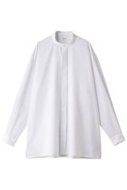【ザ リラクス/THE RERACS】のバンドカラーシャツ 人気、トレンドファッション・服の通販 founy(ファニー) ファッション Fashion レディースファッション Fashion for Women トップス・カットソー Cut & Sew Tops シャツ・ブラウス・オフィスカジュアル Elegant Blouses & Button-Ups シンプル Simple, Minimal スリーブ Sleeve, Long Sleeve / Short Sleeve ベーシック Basic, Essential ロング Long, Long-Length エレガント 上品 Elegant thumbnail ホワイト|ID: prp329100002211120 ipo3291000000032917134