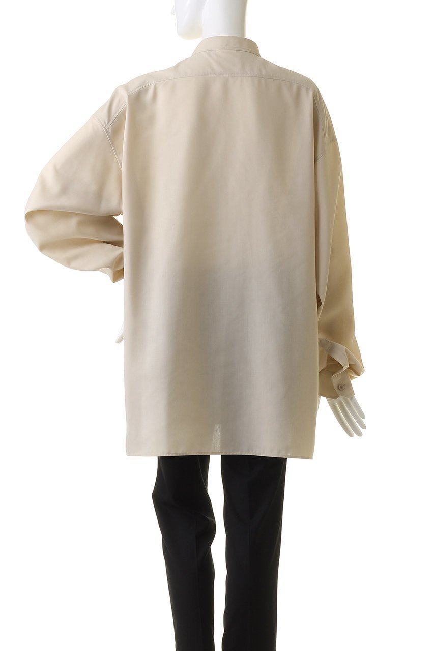 【ザ リラクス/THE RERACS】のバンドカラーシャツ 人気、トレンドファッション・服の通販 founy(ファニー) 　ファッション　Fashion　レディースファッション　Fashion for Women　トップス・カットソー　Cut & Sew Tops　シャツ・ブラウス・オフィスカジュアル　Elegant Blouses & Button-Ups　シンプル　Simple, Minimal　スリーブ　Sleeve, Long Sleeve / Short Sleeve　ベーシック　Basic, Essential　ロング　Long, Long-Length　エレガント 上品　Elegant　other-4|ID: prp329100002211120 ipo3291000000032917171