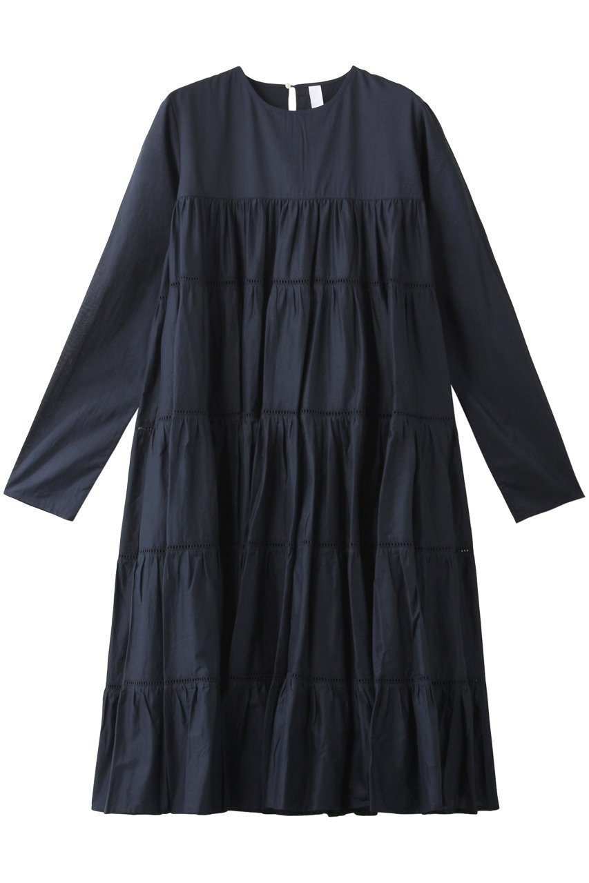 【マーレット/MERLETTE】のESSAOUIRA ドレス インテリア・キッズ・メンズ・レディースファッション・服の通販 founy(ファニー) 　ファッション　Fashion　レディースファッション　Fashion for Women　ワンピース　Dresses　フォーマル・パーティードレス・結婚式用ドレス　Elegant & Casual Dresses　チュニック　Tunic Tops & Dresses　スリット　Slit, Slit Detail　チュニック　Tunic, Long Top　ティアード　Tiered, Tiered Style　ティアードワンピース　Tiered Dress, Flared Dress　ドレス　Dress, One-Piece　パーティ　Party, Party Style　フレア　Flare, Flared　定番　Standard, Basic Item　ネイビー|ID: prp329100002218341 ipo3291000000032887963