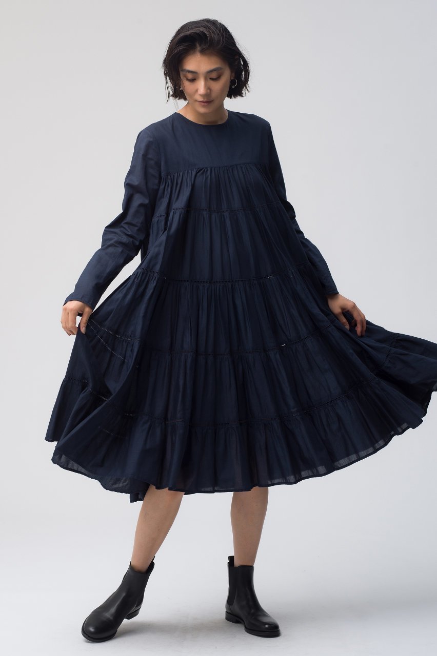 【マーレット/MERLETTE】のESSAOUIRA ドレス 人気、トレンドファッション・服の通販 founy(ファニー) 　ファッション　Fashion　レディースファッション　Fashion for Women　ワンピース　Dresses　フォーマル・パーティードレス・結婚式用ドレス　Elegant & Casual Dresses　チュニック　Tunic Tops & Dresses　スリット　Slit, Slit Detail　チュニック　Tunic, Long Top　ティアード　Tiered, Tiered Style　ティアードワンピース　Tiered Dress, Flared Dress　ドレス　Dress, One-Piece　パーティ　Party, Party Style　フレア　Flare, Flared　定番　Standard, Basic Item　other-7|ID: prp329100002218341 ipo3291000000032887982