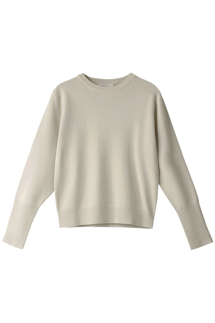 【クラネ/CLANE】のBASIC COMPACT KNIT TOPS / ニット/セーター インテリア・キッズ・メンズ・レディースファッション・服の通販 founy(ファウニー) https://founy.com/ ファッション Fashion レディースファッション Fashion for Women トップス・カットソー Cut & Sew Tops ニット Knit Tops & Sweaters カジュアルプルオーバー・ニットトップス Pullovers & Knit Tops / Casual Pullovers コンパクト Compact, Small Size セーター Sweater, Knitwear フィット Fit, Slim Fit ワンポイント One Point, Statement Accent |ID: prp329100002218345 ipo3291000000036464647