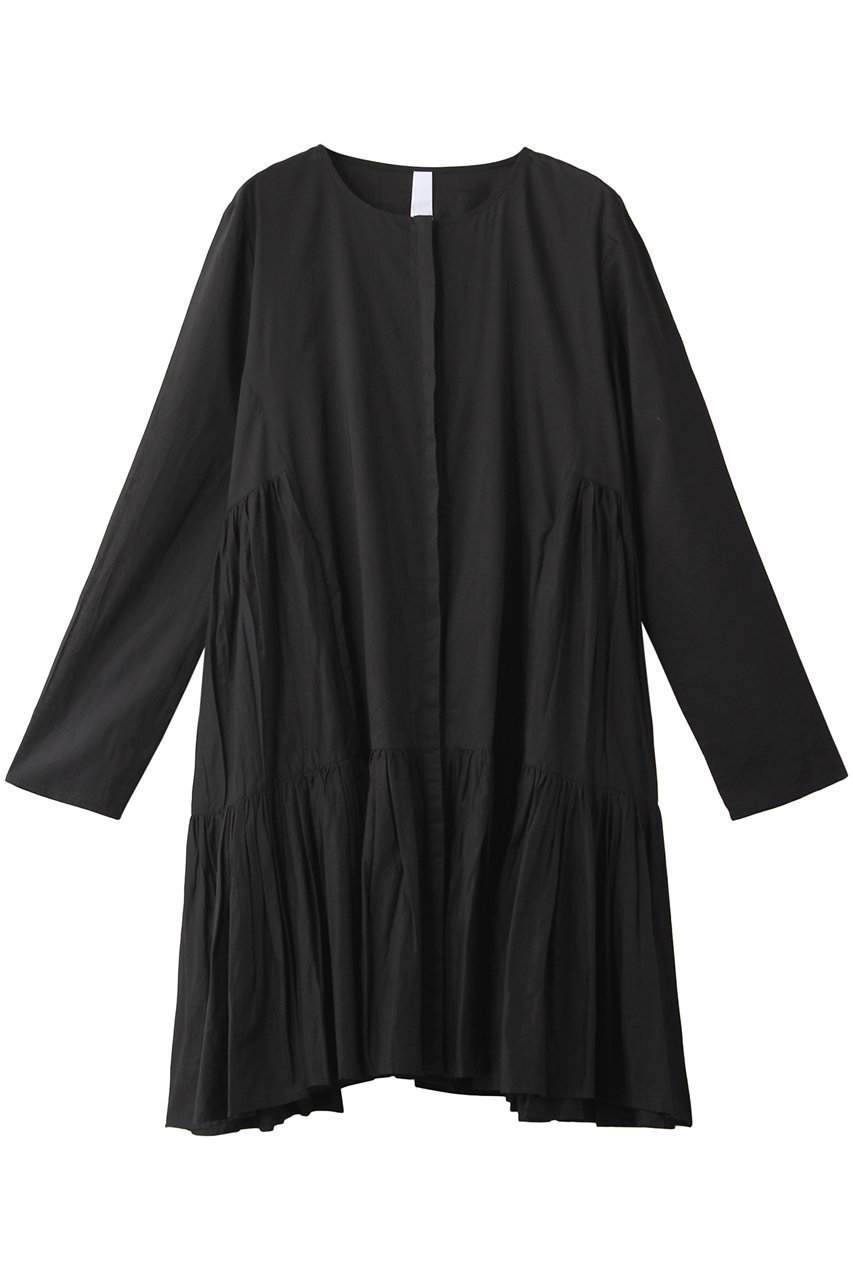 【マーレット/MERLETTE】のMARTEL ドレス インテリア・キッズ・メンズ・レディースファッション・服の通販 founy(ファニー) 　ファッション　Fashion　レディースファッション　Fashion for Women　ワンピース　Dresses　フォーマル・パーティードレス・結婚式用ドレス　Elegant & Casual Dresses　チュニック　Tunic Tops & Dresses　ギャザー　Gathered, Ruffled　チュニック　Tunic, Long Top　ドレス　Dress, One-Piece　パーティ　Party, Party Style　フェミニン　Feminine, Girly　フレア　Flare, Flared　定番　Standard, Basic Item　ブラック|ID: prp329100002218351 ipo3291000000032871768