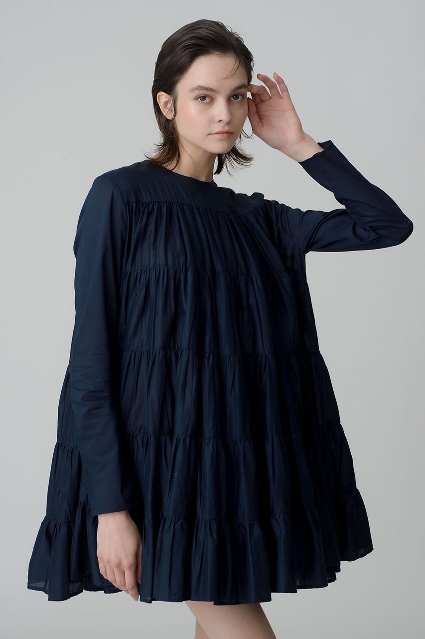 【マーレット/MERLETTE】のSOLIMAN ドレス 人気、トレンドファッション・服の通販 founy(ファニー) 　ファッション　Fashion　レディースファッション　WOMEN　ワンピース　Dress　ドレス　Party Dresses　チュニック　Tunic　スリット　Slit　チュニック　Tunic　ティアード　Tiered　ティアードワンピース　Tiered Dress　ドレス　Dress　パーティ　Party　フレア　Flare　定番　Standard　other-7|ID: prp329100002218353 ipo3291000000031374090