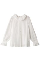 【ビリティス ディセッタン/Bilitis dix-sept ans】のパリジャンブラウス 人気、トレンドファッション・服の通販 founy(ファニー) ファッション Fashion レディースファッション Fashion for Women トップス・カットソー Cut & Sew Tops シャツ・ブラウス・オフィスカジュアル Elegant Blouses & Button-Ups シアー Sheer, See-Through スリーブ Sleeve, Long Sleeve / Short Sleeve フェミニン Feminine, Girly フリル Frill, Ruffle ロング Long, Long-Length 夏 Summer 春 Spring S/S・春夏 SS, Spring/Summer, Warm Season |ID:prp329100002221346