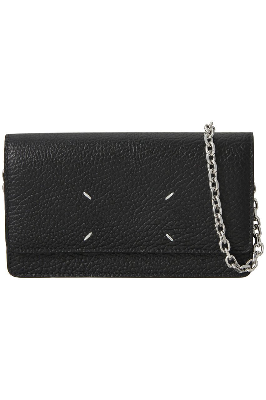 【メゾン マルジェラ/MAISON MARGIELA】のチェーンウォレット インテリア・キッズ・メンズ・レディースファッション・服の通販 founy(ファニー) 　ファッション　Fashion　レディースファッション　Fashion for Women　ミニ財布・二つ折り財布　Wallets & Card Cases　バッグ　Bags　なめらか　Smooth, Silky Texture　シンプル　Simple, Minimal　スタイリッシュ　Stylish, Fashionable　パーティ　Party, Party Style　フォルム　Silhouette, Form　ポケット　Pocket, Pocket Detail　財布　Wallet, Purse　ブラック|ID: prp329100002223230 ipo3291000000035106268