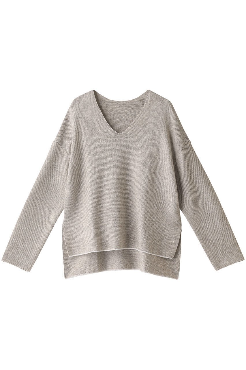 【プリスティン/PRISTINE】のヤクリネンガーターニットプルオーバー インテリア・キッズ・メンズ・レディースファッション・服の通販 founy(ファニー) 　ファッション　Fashion　レディースファッション　Fashion for Women　トップス・カットソー　Cut & Sew Tops　ニット　Knit Tops & Sweaters　カジュアルプルオーバー・ニットトップス　Pullovers & Knit Tops / Casual Pullovers　シンプル　Simple, Minimal　トレンド　Trend, Trending Now　ベーシック　Basic, Essential　リネン　Linen, Linen Fabric　グレー|ID: prp329100002230127 ipo3291000000036593626